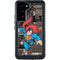 DC Comics Superman Vintage Action pose pattern Galaxy S24 Plus Waterproof Case