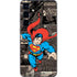 DC Comics Superman Vintage Action pose pattern Galaxy S25 Skin