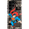DC Comics Superman Vintage Action pose pattern Galaxy Cases