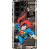 DC Comics Superman Vintage Action pose pattern Galaxy Cases
