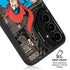 DC Comics Superman Vintage Action pose pattern Galaxy S25 Ultra Kickstand Case