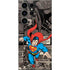 DC Comics Superman Vintage Action pose pattern Galaxy S25 Ultra Skin