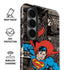 DC Comics Superman Vintage Action pose pattern Galaxy S26 Impact Case