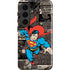 DC Comics Superman Vintage Action pose pattern Galaxy S26 Plus Impact Case