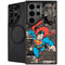 DC Comics Superman Vintage Action pose pattern Galaxy S26 Ultra Kickstand Case