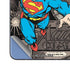 DC Comics Superman Vintage Action pose pattern Galaxy Z Fold5 5G Skin