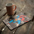 DC Comics Superman Vintage Action pose pattern iPad Skins