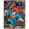 DC Comics Superman Vintage Action pose pattern iPad Pro 11in (2024) Clear Case