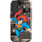 DC Comics Superman Vintage Action pose pattern iPhone 16 Magsafe Impact Case