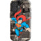 DC Comics Superman Vintage Action pose pattern iPhone 16 Plus Impact Case
