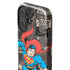 DC Comics Superman Vintage Action pose pattern iPhone 16 Plus Impact Case