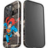 DC Comics Superman Vintage Action pose pattern iPhone 16 Pro Impact Case