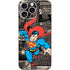 DC Comics Superman Vintage Action pose pattern iPhone 16 Pro Max Skin