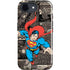 DC Comics Superman Vintage Action pose pattern iPhone 16e Impact Case