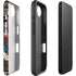 DC Comics Superman Vintage Action pose pattern iPhone 16e Impact Case