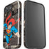 DC Comics Superman Vintage Action pose pattern iPhone 16e Impact Case