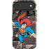 DC Comics Superman Vintage Action pose pattern iPhone 17 Air Impact Case
