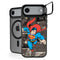 DC Comics Superman Vintage Action pose pattern iPhone 17 Air Kickstand Case