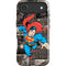 DC Comics Superman Vintage Action pose pattern iPhone 17 Air Magsafe Impact Case
