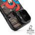 DC Comics Superman Vintage Action pose pattern iPhone 17 Kickstand Case