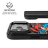 DC Comics Superman Vintage Action pose pattern iPhone 17 Pro Kickstand Case