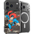 DC Comics Superman Vintage Action pose pattern iPhone 17 Pro MagSafe Case