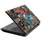 DC Comics Superman Vintage Action pose pattern Lenovo T420 Skin