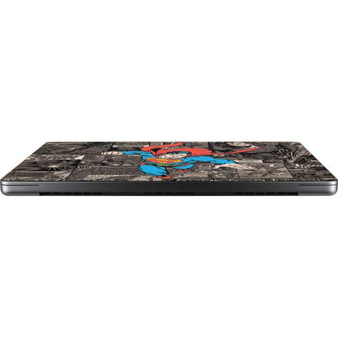 DC Comics Superman Vintage Action pose pattern Apple MacBook Pro 14-inch Skin