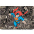 DC Comics Superman Vintage Action pose pattern MacBook Skins