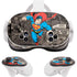 DC Comics Superman Vintage Action pose pattern Meta Quest 3S Skin