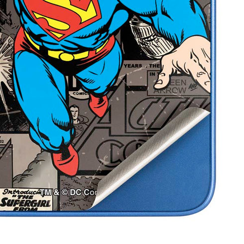DC Comics Superman Vintage Action pose pattern Moto G Play 4G (2024) Skin