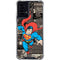 DC Comics Superman Vintage Action pose pattern Moto G Power 5G (2024) Clear Case