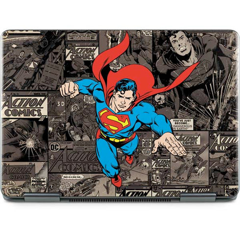 DC Comics Superman Vintage Action pose pattern Notebook 9 Pro 13in (2017) Skin