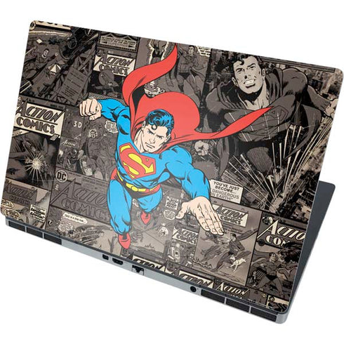 DC Comics Superman Vintage Action pose pattern Dell Precision Skin
