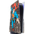DC Comics Superman Vintage Action pose pattern PlayStation PS5 Skins