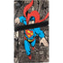 DC Comics Superman Vintage Action pose pattern PS5 Pro Console Skin