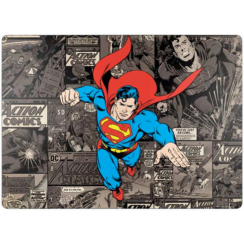 DC Comics Superman Vintage Action pose pattern Surface Laptop 7 13.8in Skin