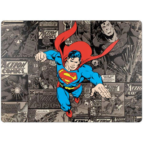 DC Comics Superman Vintage Action pose pattern Surface Laptop 7 15in Skin