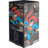 DC Comics Superman Vintage Action pose pattern XBox Series X Digital Edition Console Skin