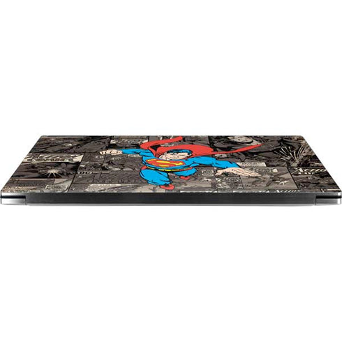 DC Comics Superman Vintage Action pose pattern Dell XPS Skin