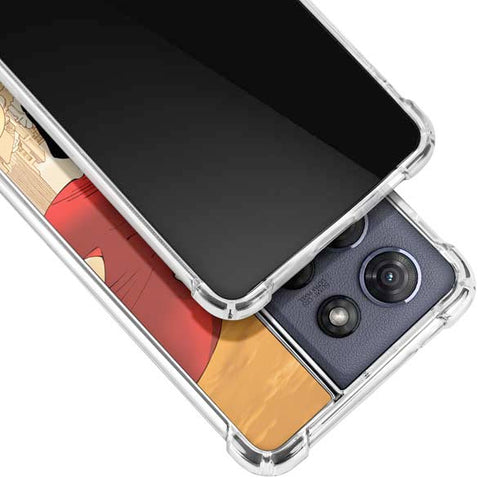 DC Comics Superman For Tomorrow Cover Art by Jim Lee Moto G Power 5G (2025) Clear Case