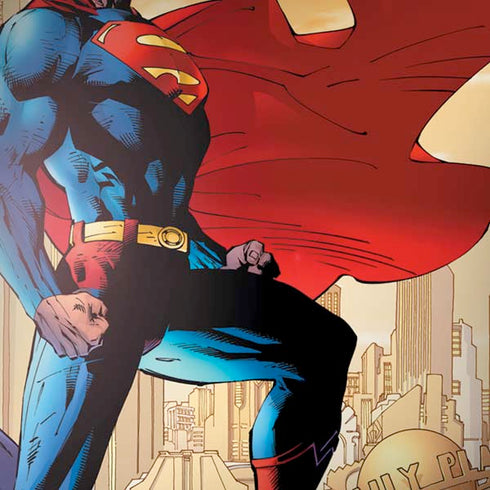 DC Comics Superman For Tomorrow Cover Art by Jim Lee Moto G6 Skin