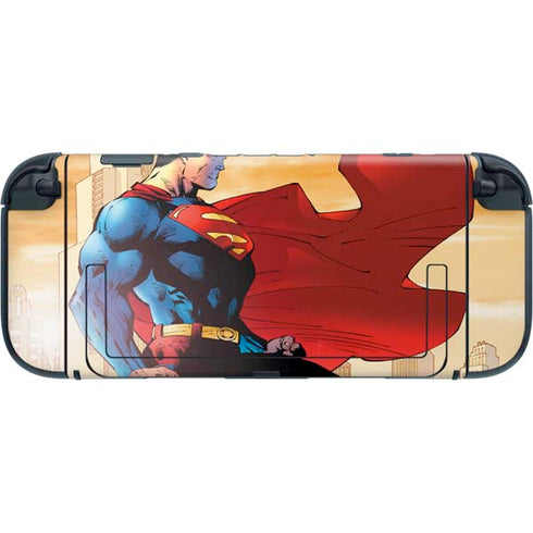 DC Comics Superman For Tomorrow Cover Art by Jim Lee Nintendo Switch 2 (2025) with Joy-Con Skin