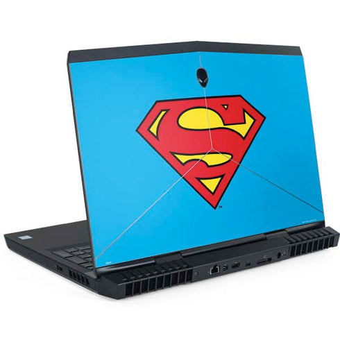 DC Comics Superman Official Logo Dell Alienware Skin