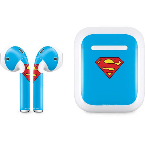 DC Comics Superman Official Logo Apple AirPods Skin