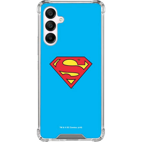 DC Comics Superman Official Logo Galaxy A16 5G Clear Case