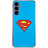 DC Comics Superman Official Logo Galaxy A35 5G Clear Case