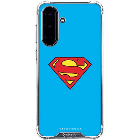 DC Comics Superman Official Logo Galaxy A36 5G Clear Case