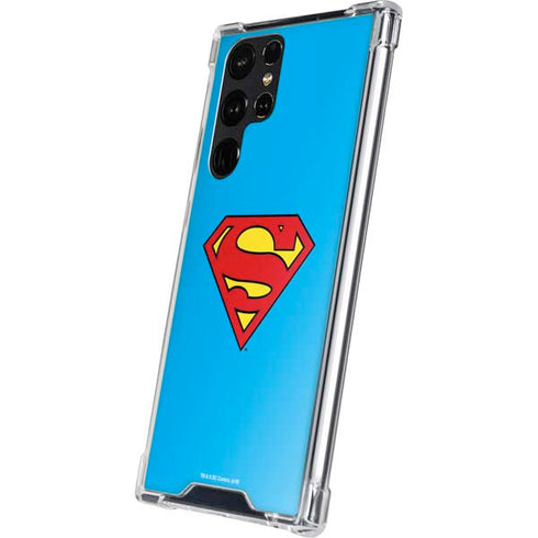DC Comics Superman Official Logo Galaxy S23 Ultra Clear Case