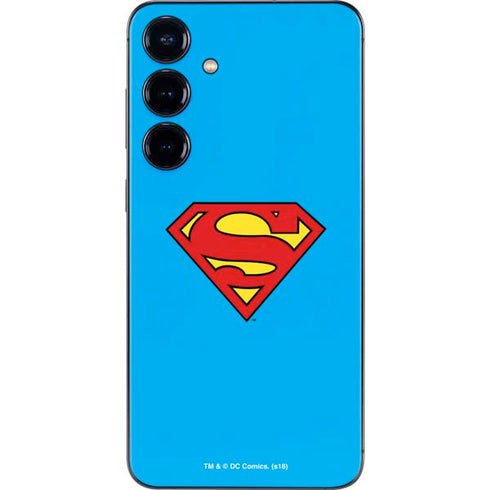 DC Comics Superman Official Logo Galaxy S25 Plus Skin